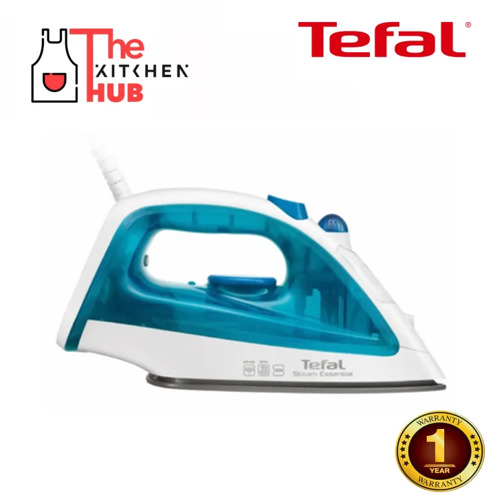 Tefal Steam Essential Steam Iron / FV1026 Lazada PH