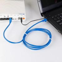 UTP Cable Cat5e 2M สายแลนสำเร็จรูปพร้อมใช้งาน ยาว 2 เมตร (Blue)