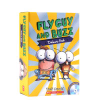 English original genuine Fly Guy and buzz fly boy graded books 15 volumes with 2CD full color English primary chapters bridge books childrens books primary and secondary school students extracurricular reading Tedd Arnold