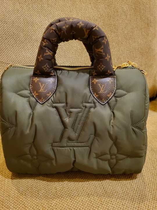 Tas Louis Vuitton Original BNIB Speedy 25 St. LV Pillow Green Army Bag