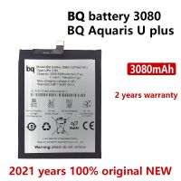 【】 Moon Deals แบตเตอเรียของแท้100% โทรศัพท์3080MAh สำหรับ BQ Aquaris U Plus Lite Bateria พร้อมหมายเลขติดตาม