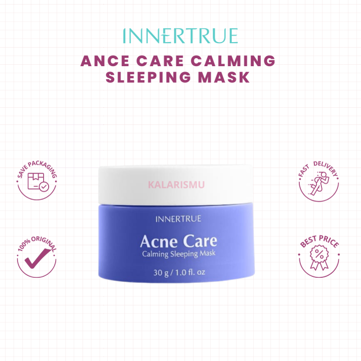 Innertrue Acne Care Calming Sleeping Mask 30gr Lazada Indonesia