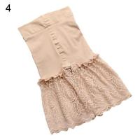 Sinstrong Women Summer Safety Shorts Lace Floral Hem Pants High Waist Elastic Anti Chafing Lace Shorts Girl Soft Thin Boxers Underwear