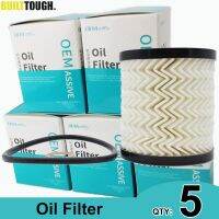 ตัวกรองน้ำมัน Qty 5 11427622446สำหรับ Citroen C3 Peugeot 407 Volvo S80 V50 Land Rover Lr2 Ford โฟกัสสอง Kuga Mini R53 R55 R57 R56