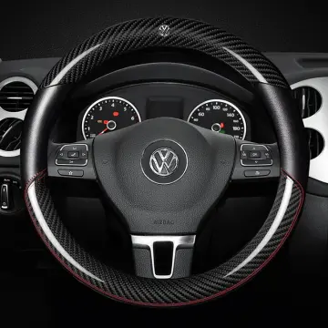 Volkswagen EOS Leather Steering Wheel Cover by Wheelskins