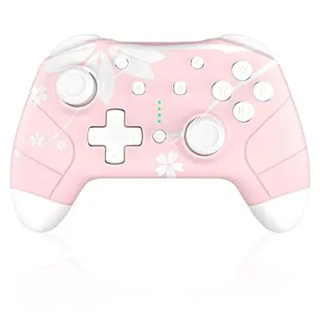 Mytrix Sakura Cherry Pink Wireless Switch Pro Controller for