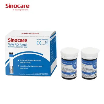 Sinocare Safe AQ UG Blood Glucose Meter Uric Acid Test Kit & Glucose Strips/ Uric