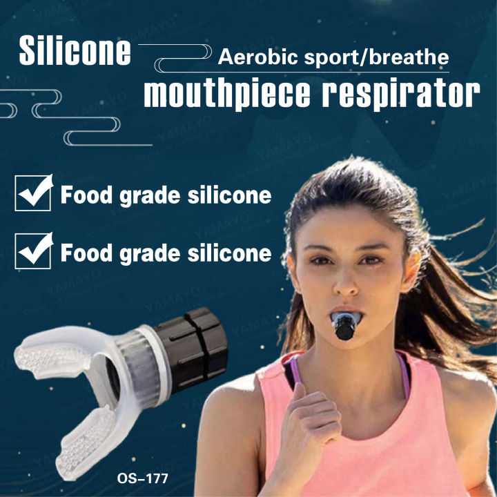 Lung Breathing Mouthpiece Respirator || Fitness Dilator Trainer ...