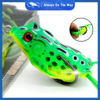 5g8g12g กบ Crank เหยื่อตกปลา Super Soft Double Hook Design ประดิษฐ์ลอย Multicolor Fishing Lure