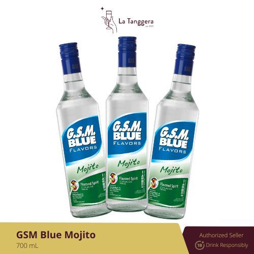 Gsm Blue Flavors Mojito Flavored Liquor 3 Bottle Bundle 700ml Lazada Ph