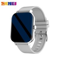 SKMEI 1.69 นิ้ว Smart Watch ผู้ชายผู้หญิงอัตราการเต้นของหัวใจฟิตเนสติดตาม DIY นาฬิกาที่กําหนดเองใบหน้า Smartwatch สําหรับ Android ios xiaomi huawei