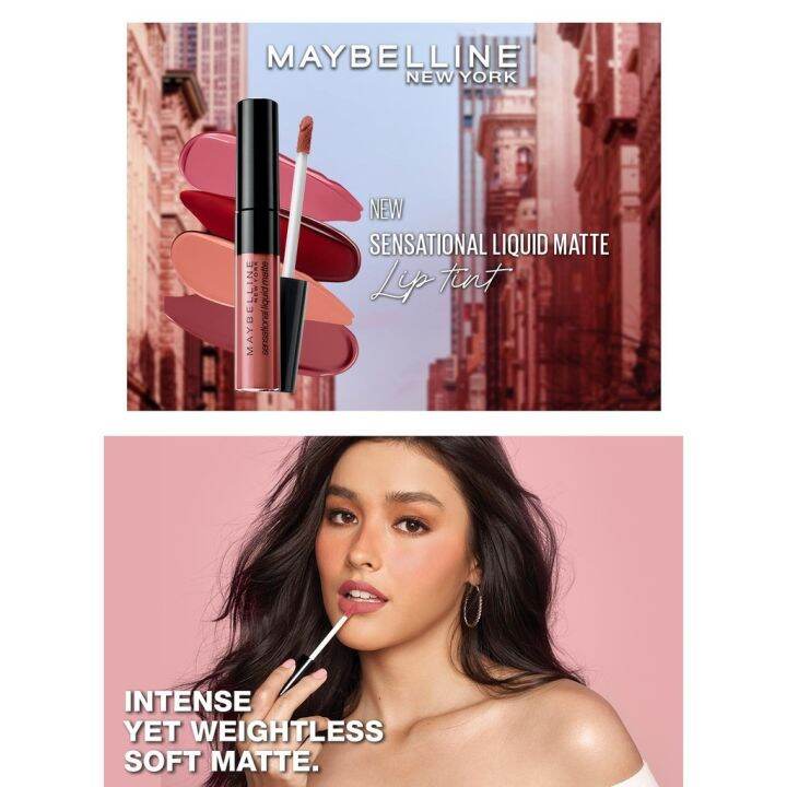 Spj Maybelline Sensational Liquid Matte Lip Tint Lazada Ph