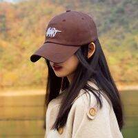 Baseball cap for men and women all seasons hat three-dimensional face display small design ins style peaked sun visor