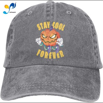 Stay Cool Forever Hat Vintage Denim Baseball Caps Cotton Dad Hat Unisex Sandwich Hat Sombrero De Mujer