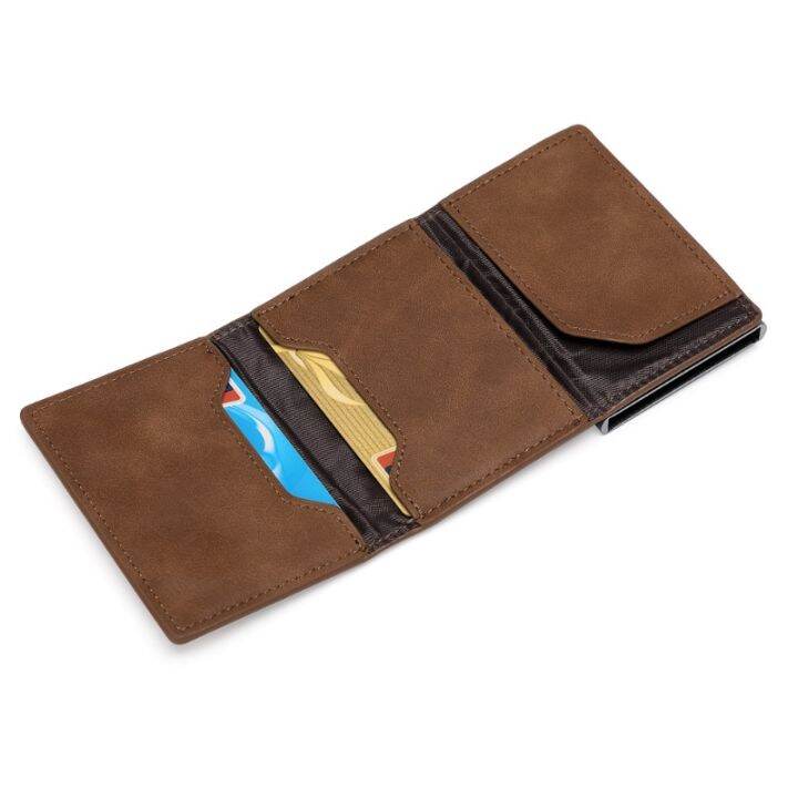 layor-wallet-กระเป๋าสตางค์กระเป๋าสตางค์หนังสำหรับผู้ชายมีช่องใส่เหรียญกระเป๋าสตางค์ที่หนีบเงิน-rfid-ซองใส่บัตรเครดิตป้องกันแม่เหล็ก