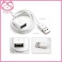 FGFR 1M-3ft เสียงอิเล็กทรอนิกส์สีขาวสำหรับพีซีแล็ปท็อปโน๊ตบุคสายพ่วง USB 2.0ตัวผู้เป็นสายปลั๊กตัวเมีย