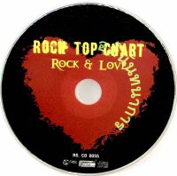 Cdเพลง?ROCK TOP CHART Rock&amp;Love (ไม่มีปก)?ลิขสิทธิ์แท้ แผ่นมือ1