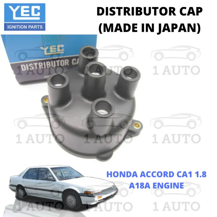 (MADE IN JAPAN) YEC DISTRIBUTOR CAP HONDA ACCORD CA1 1.8 A18A ENGINE