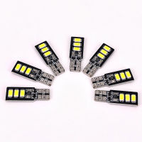 200Pcs Car Auto LED T10 5630 5730 194 W5W 6 Smd LED License Plate Interior Dome Map Light Bulbs White DC12V