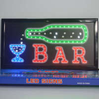 ป้ายไฟ LED BAR ป้ายไฟร้าน ข้อความ ป้ายไฟอักษร ตัวอักษร ตกแต่งหน้าร้าน ให้ดูเด่น ดูสวยงาม