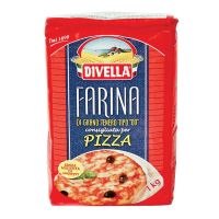 Divella Plain Farina Pizza 1kg. Fast shipping  Baking tools Baking powder baking equipment and tools ดีเวลล่าแป้งฟารีน่าสำหรับทำพิซซ่า 1กก.