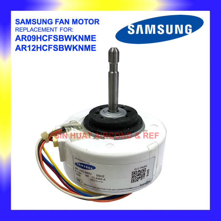 Samsung Indoor Fan Motor SAMSUNG AR09HCFSBWKNME AR12HCFSBWKNME