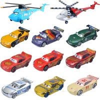 [AhQ ornaments] แบรนด์ใหม่ดิสนีย์พิกซาร์รถยนต์3 Lightning McQueen เฮลิคอปเตอร์ Mater 1:55 D Iecast ยานพาหนะโลหะอัลลอยรุ่นรถของเล่นสำหรับเด็กของขวัญ