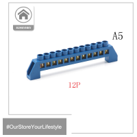 HITN ทองเหลือง4-12P plug-in Wire CONNECTOR screw Terminal BARRIER BLOCK 250-450V