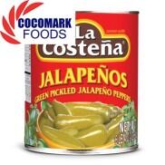 Ớt trái ngâm La Costena Green Pickled Jalapeno Pepper 2.8kg