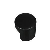 JANE 2PCS Public Toilet Partition Handle Partition Door Knob Handle Round Shape Bathroom Hand Pull Black Plastic