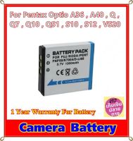 Battery Camera For Pentax Optio A36 , A40 , Q , Q7 , Q10 , QS1 , S10 , S12 , VS20  ...... แบตเตอรี่สำหรับกล้อง Pentax รหัส D-Li68