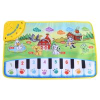 Baby Musical Mat Kids Piano Carpet Playmat Children Crawling Animal Blanket Educational Music Toy Boys Girls Birthday Gift