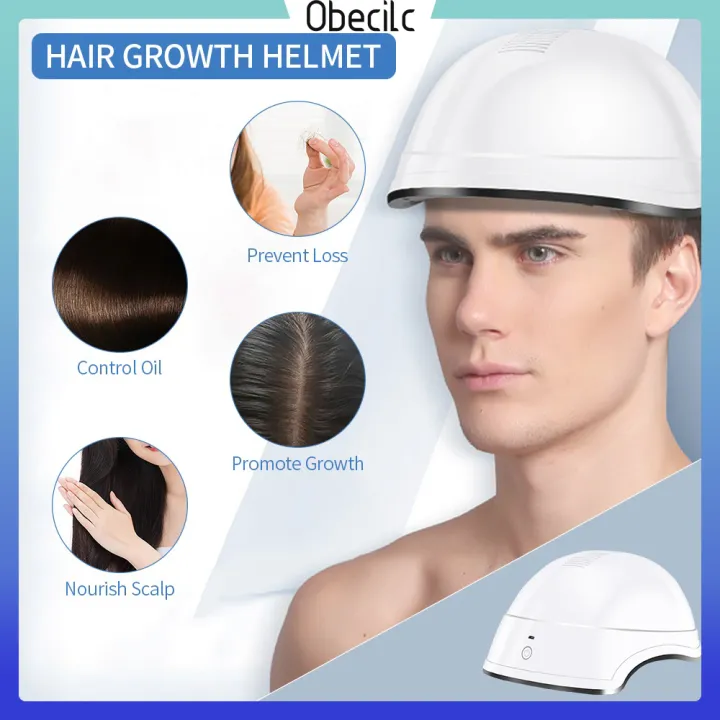 Obecilc Hair Regrowth Cap Anti Hair Loss Laser Treament Nourish Scalp