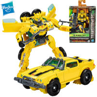 ในสต็อก Hasbro Transformers: Rise Of The Beasts Deluxe Class Bumblebee Action Figure อะนิเมะรุ่นของเล่นสะสมของขวัญสำหรับ Boy