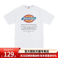 ❄▪✑Dickies เสื้อยืดแขนสั้นสำหรับผู้ชาย,เสื้อยืดแขนสั้นพิมพ์ลายโลโก้ใหม่ฤดูใบไม้ผลิและฤดูร้อนครึ่งแขนทรงหลวมใส่สบายสำหรับผู้ชาย7403