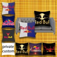 【hot】♤ﺴ✲ Pillowcase for Red Bull Cushion Covers 45x45 Cover Pillowcases 40x40 Pillows 45x45 Sofa