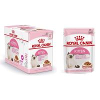 Royal Canin Kitten Pouch 85G Gravy Jelly อาหารเปียก สูตรลูกแมว 4-12 เดือน