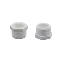 ❅☁♞ Plastic Hose Fittings Hex Reducer Bushing 1/2 Female thread to 3/4 Male thread Connector BSPT Thread Conversion Connector 1Pc