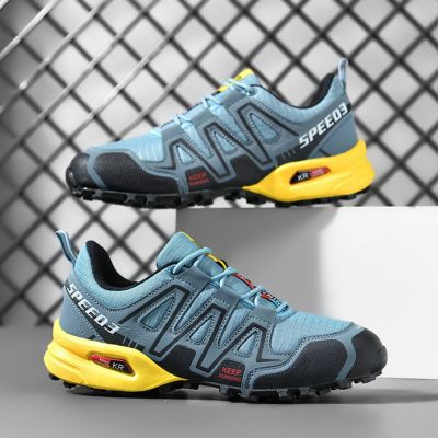 Rubber Mens Sneaker Anti-Skid Mountain Hiking Boots Wear-Resistant Women Man Shoes Sports Hiking Shoes for Climbing Sport