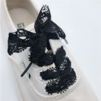 1 Pair New Lace Shoelaces Women 39;s Casual Shoes Fashion Ribbon Shoelace Outdoor Sneakers Black Shoe laces 120CM