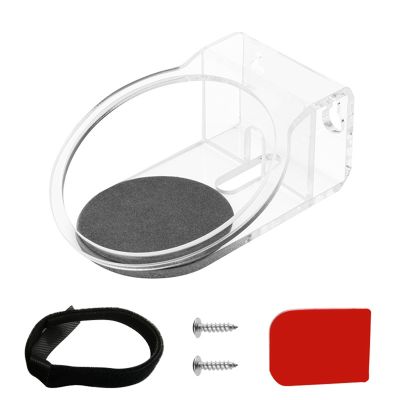 1 Set Speaker Wall Mount Stand Sound Box Wall Hanger Support Holder Smart Durable for HomePod Mini Speaker Black
