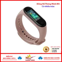 Đồng Hồ Thông Minh Thể Thao M4 Kết Nối qua app có thông báo cuộc gọi tin nhắn đo nhịp tim huyết áp
