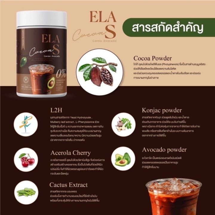 พร้อมส่ง-อีล่าเอส-กาแฟ-โกโก้-คุมหิว-เผาลาญไขมัน-ลดไขมันเก่าสะสม-ของนะนุ่น