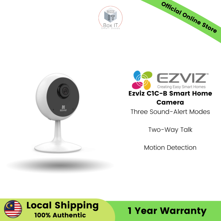 Ezviz C1CB Smart Home Camera Three SoundAlert Modes TwoWay Talk