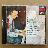 4448392 Rachmaninoff เปียโนคอนแชร์โต้1-4 Ashkenazi 2CD