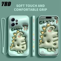 เคสโทรศัพท์ YBD สำหรับ Xiaomi Redmi Note 12S Note 12S Note 12 Pro Plus 4G 5G Note 12 Turbo Note 12 Pro Xiaomi POCO X5 Pro 5G POCO F5ลายตัวการ์ตูนน่ารักเคสซิลิโคนเหลวมีลวดลายด้านข้างและฟรีสายคล้อง