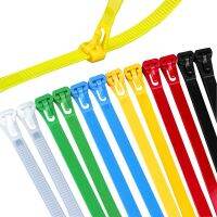 120Piece 12Inch Color Releasable Cable Zipper Adjustable Reusable 50 Lbs Tensile Strength Nylon