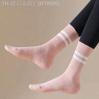 【hot】☍✑﹊  Mid-tube Socks Cotton Non-slip Silicone Indoor Floor Pilates