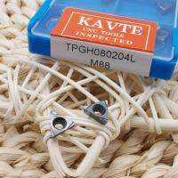 KAVTE TPGH090202L TPGH090204L TPGH080204L TPGH110302L แท่งคว้านแทรกคาร์ไบด์เคลือบสีสันสดใสพิเศษสําหรับสแตนเลส