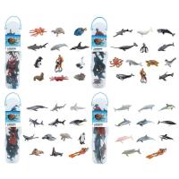 Marine Animal ModelsSea Animals Figures Ocean Toys Ocean Creatures Models Figurine Education Cognitive Toy for Girls and Boys charitable